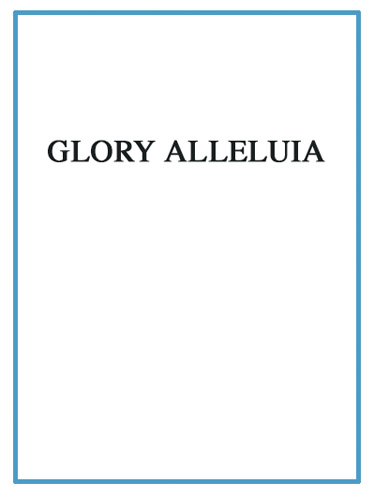 Andr Pascal: Glory Alleluia: Voice: Single Sheet
