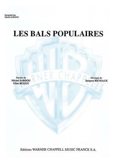 Michel Sardou: Les bals populaires: Voice: Single Sheet