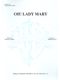 Oh Lady Mary: Voice: Single Sheet