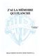 Jeanne Moreau: J'ai la mmoire qui flanche: Voice: Single Sheet