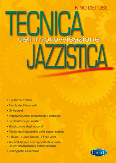 N. de  Rose: Tecnica Dell'Improvvisazione Jazzistica: Theory