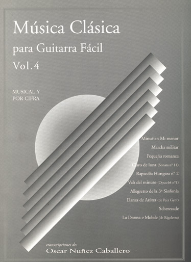 Msica Clsica para Guitarra Fcil  Volumen 4: Guitar: Instrumental Album