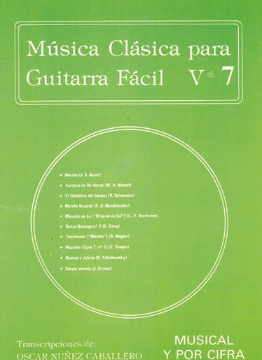 MuSica ClaSica Para Guitarra FaCil  Volumen 7