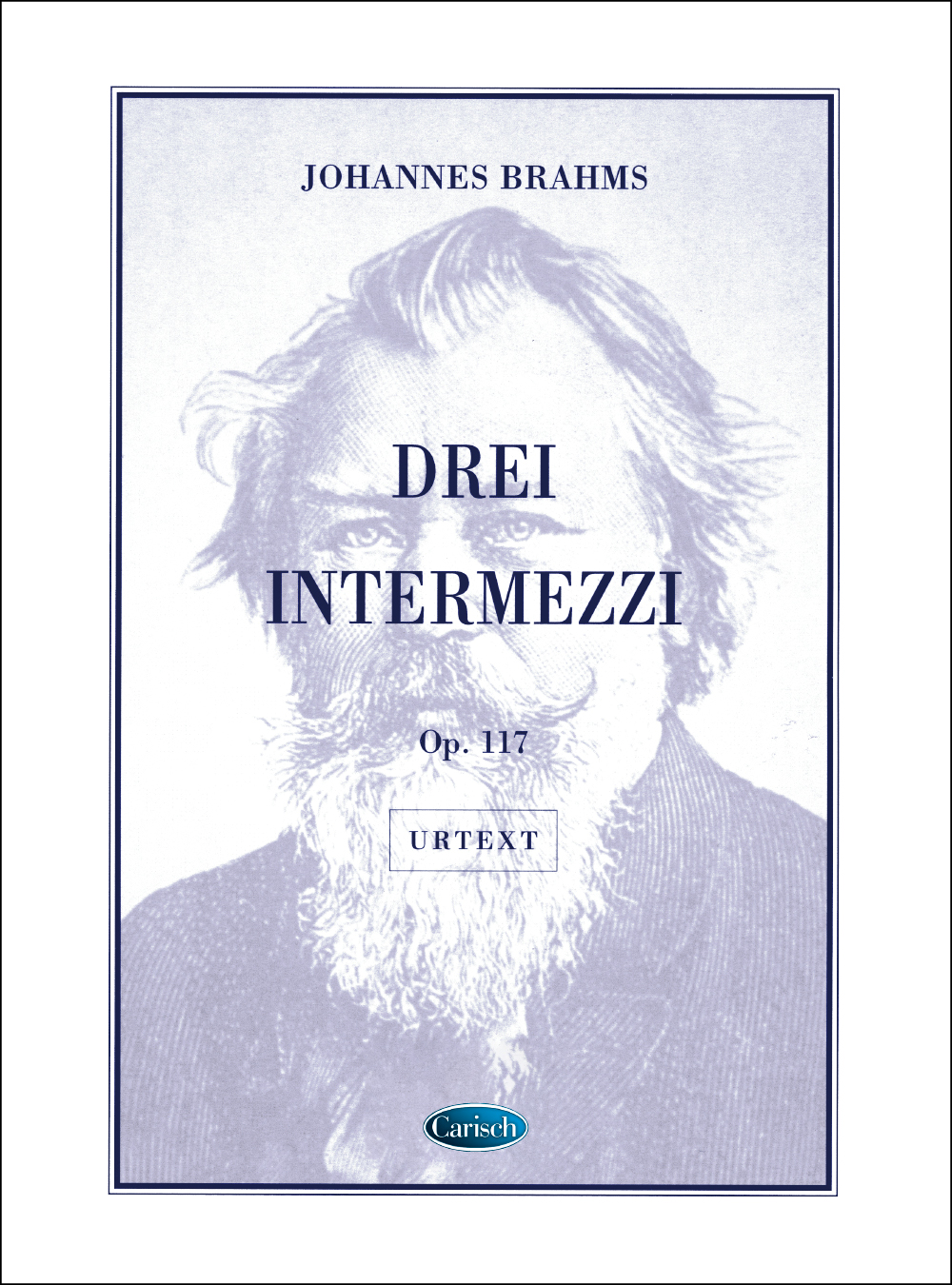 Johannes Brahms: Drei Intermezzi  Op.117  for Piano: Piano: Instrumental Work