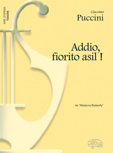 Giacomo Puccini: Addio  fiorito asil!  da Madame Butterfly: Tenor: Single Sheet