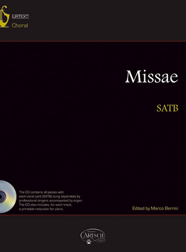 Missae Chor Anthology (Berrini): Mixed Choir: Vocal Album