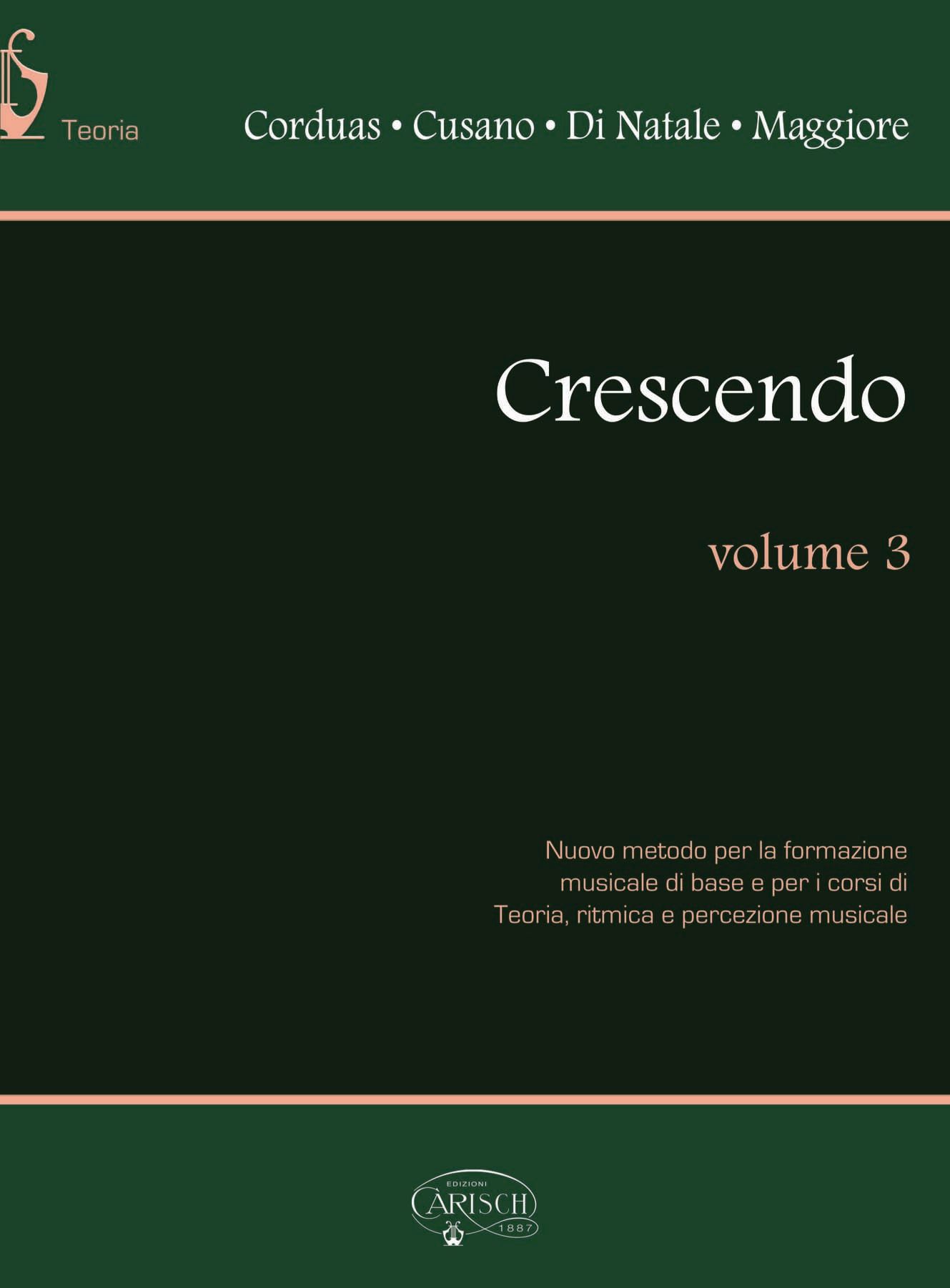 Anna Maria Corduas: Crescendo. Volume 3: Theory