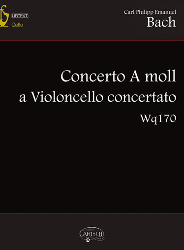 Carl Philipp Emanuel Bach: Concerto A moll a Violoncello concertato Wq170: