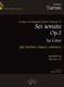 Giuseppe Tartini: 6 Sonate Op.II La Cène  N. 1-3: Violin: Instrumental Work