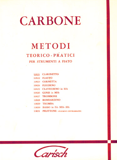 Enrique Carbone: Metodo Teorico-Pratico per Clarinetto: Clarinet: Instrumental