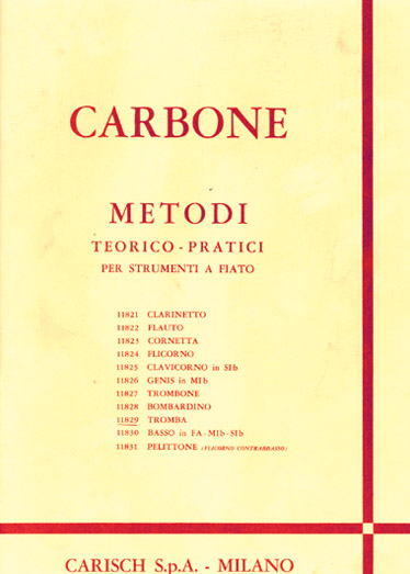 Enrique Carbone: Metodo Teorico-Pratico per Tromba: Trumpet: Instrumental Tutor