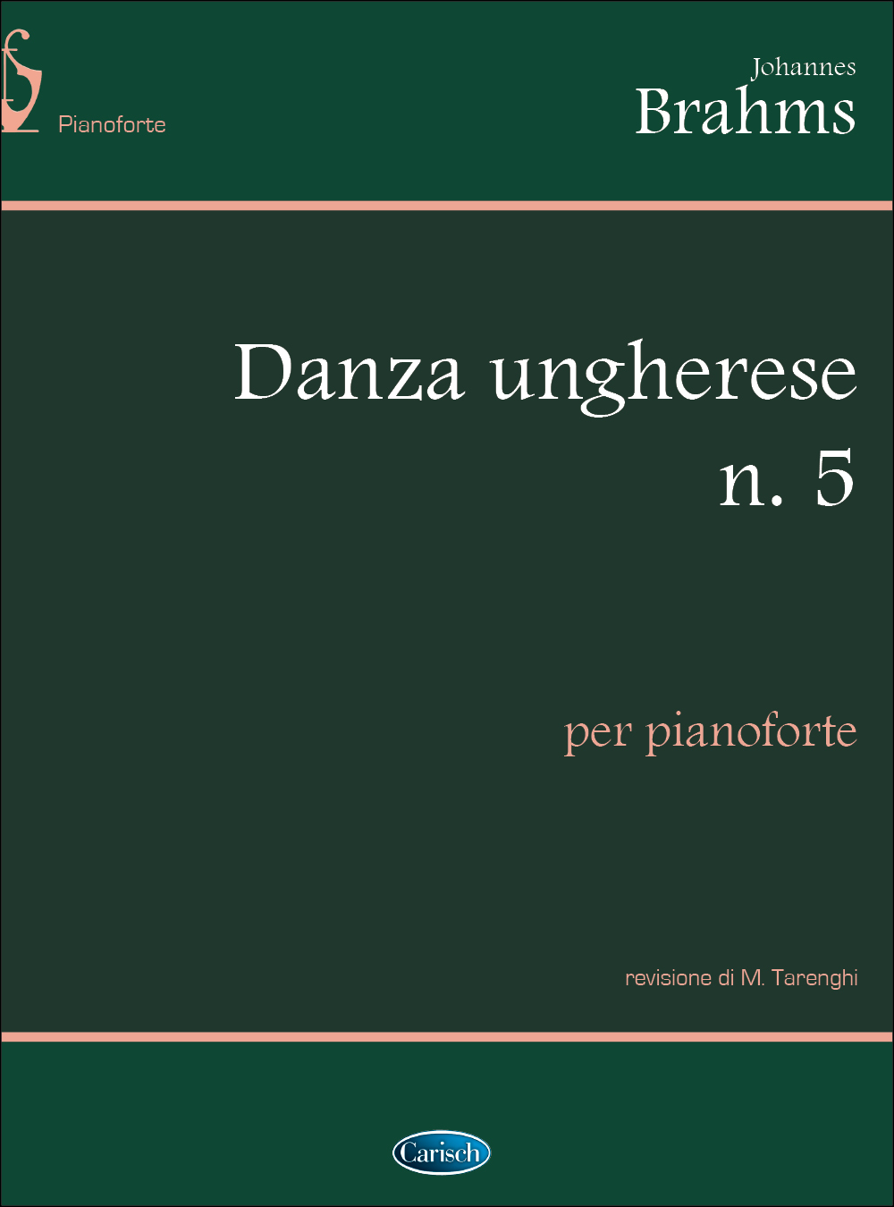 Johannes Brahms: Brahms Danza Ungherese No5: Piano