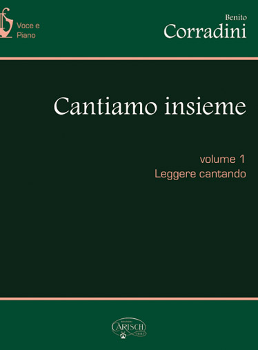 Benito Corradini: Cantiamo Insieme Vol. 1: Theory