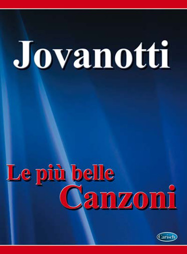 Jovanotti: Le Piu' Belle Canzoni: Piano  Vocal  Guitar: Artist Songbook