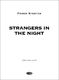 Frank Sinatra: Strangers in The Night: Piano  Vocal  Guitar: Single Sheet