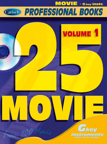 25 Movie: Flute & Violin: Mixed Songbook