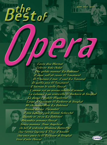 The Best of Opera: Piano  Vocal  Guitar: Mixed Songbook