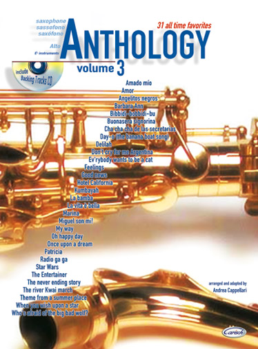 Anthology Tenor Saxophone Vol CD Recueil 2 Saxophone Ténor 