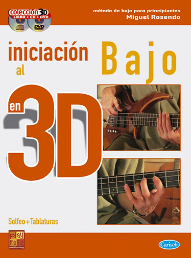 Miguel Rosendo: Iniciacion Al Bajo 3D: Bass Guitar: Instrumental Tutor