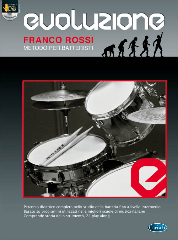 F. Rossi: Evoluzione Batteria + Cd: Drum Kit: Instrumental Tutor