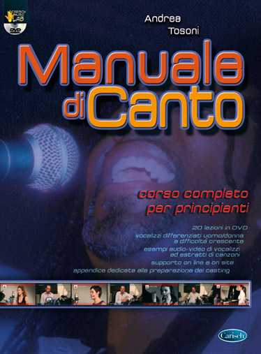 Andrea Tosoni: Manuale Di Canto + Dvd: Vocal: Instrumental Tutor