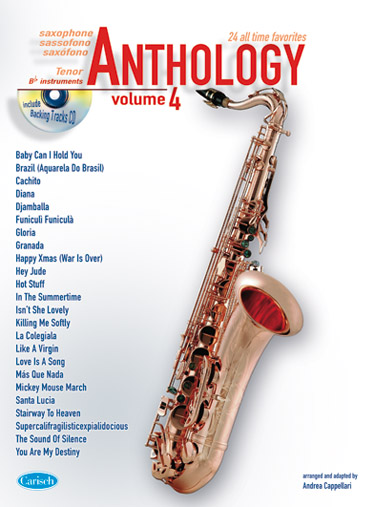 Anthology Tenor Saxophone Vol. 4: Tenor Saxophone: Instrumental Album