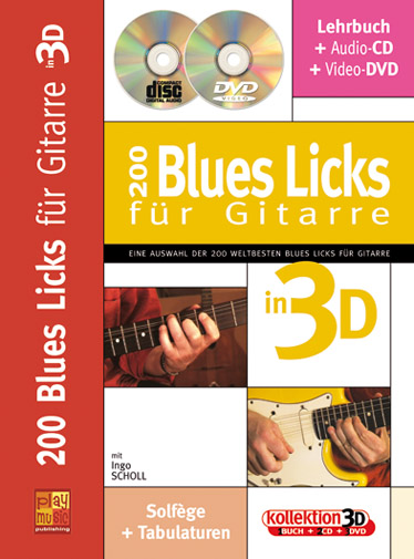 Scholl Ingo Blues Licks: Guitar: Instrumental Tutor
