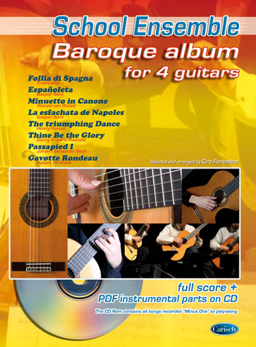 Baroque Album for 4 Guitars: Guitar Ensemble: Instrumental Album
