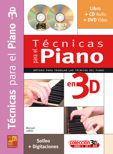 Manuel Lario: Tecnicas Para Piano 3D: Piano: Instrumental Tutor