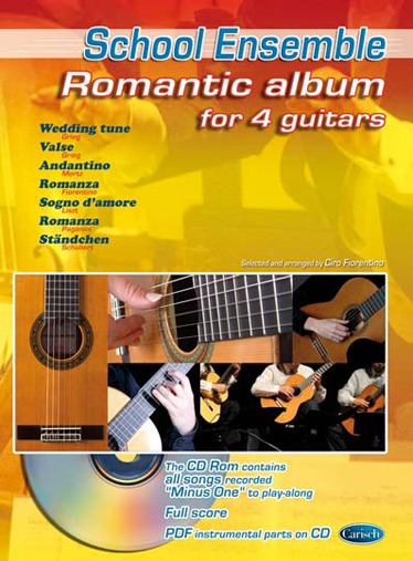 Ciro Fiorentino: Romantic Album for 4 Guitars: Guitar Ensemble: Instrumental