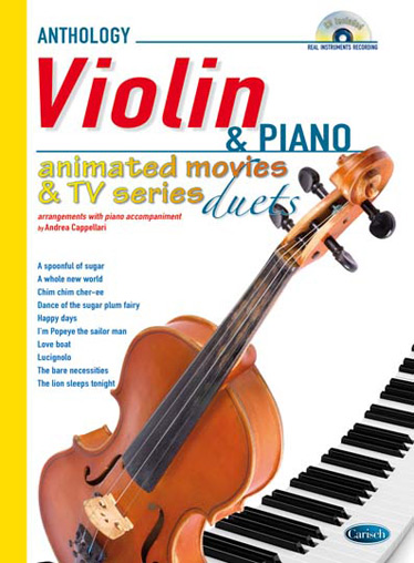 Andrea Cappellari: Animated Movies and TV Duets for Violin And Piano: Violin: