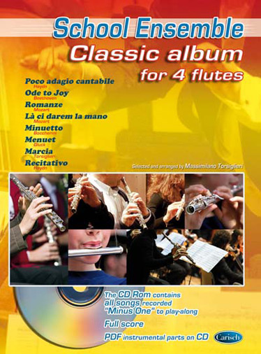 Massimiliano Torsiglieri: Classic Album for 4 Flutes: Flute Ensemble: