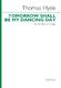 Thomas Hyde: Tomorrow shall be my dancing day: SSA: Vocal Score