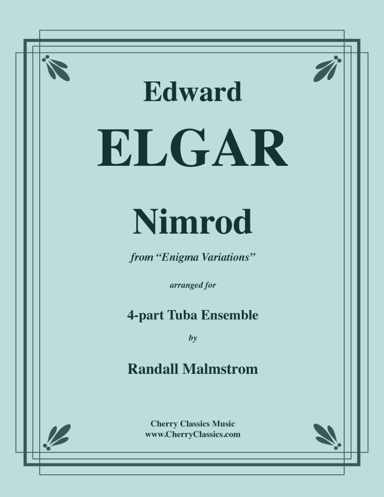Edward Elgar: Nimrod: Tuba Ensemble: Score and Parts