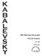 Dmitri Kabalevsky: 35 Pièces Faciles Pour Piano  Op. 89: Piano: Instrumental