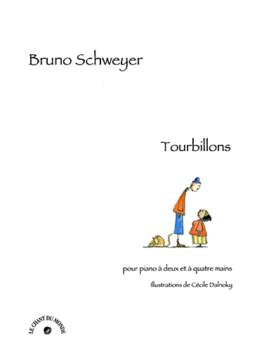 Bruno Schweyer: Tourbillons. Sheet Music for Piano