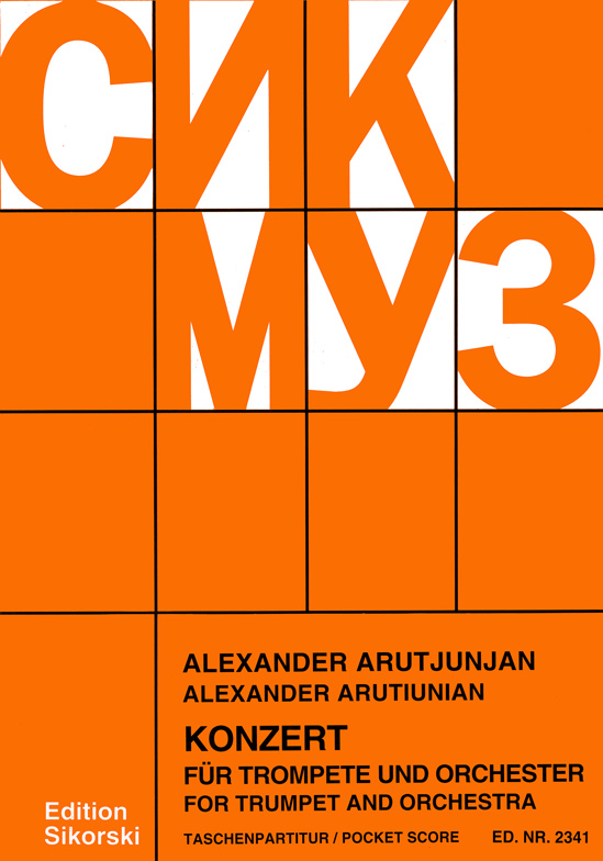 Alexander Arutiunian: Concerto For Trumpet: Trumpet: Score