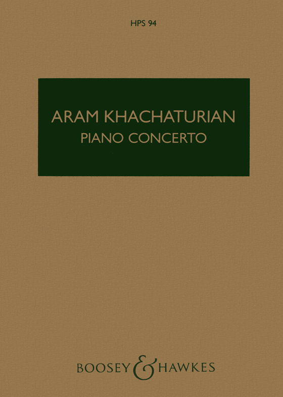 Aram Il'yich Khachaturian: Concerto Pour Piano: Piano: Score