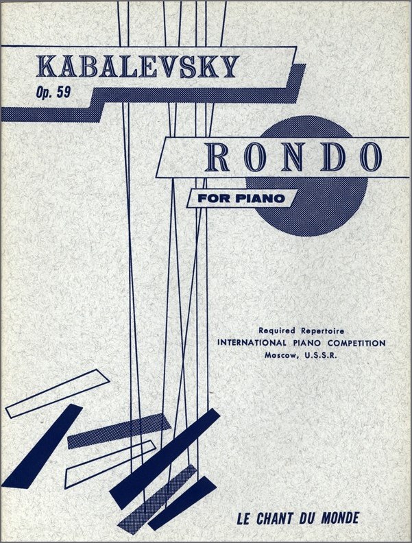 Dmitri Kabalevsky: Rondo Op. 59: Piano: Score