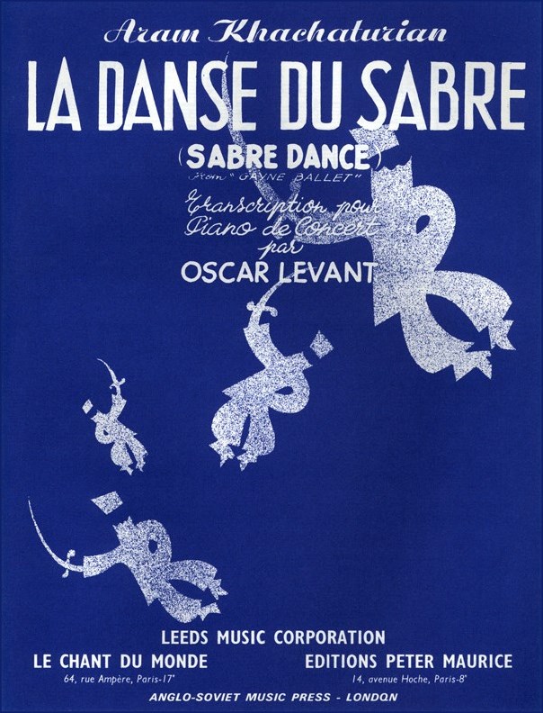 Aram Il'yich Khachaturian: La Danse Du Sabre: Piano: Score