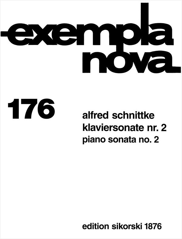 Alfred Schnittke: Sonate No. 2 Pour Piano: Piano: Score