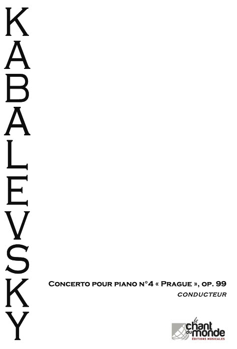 Dmitri Kabalevsky: Concerto Pour Piano No. 4: Piano: Instrumental Work