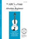 Janice Tucker Rhoda: The Abc's Of Viola For The Absolute Beginner  Bk 1: Viola: