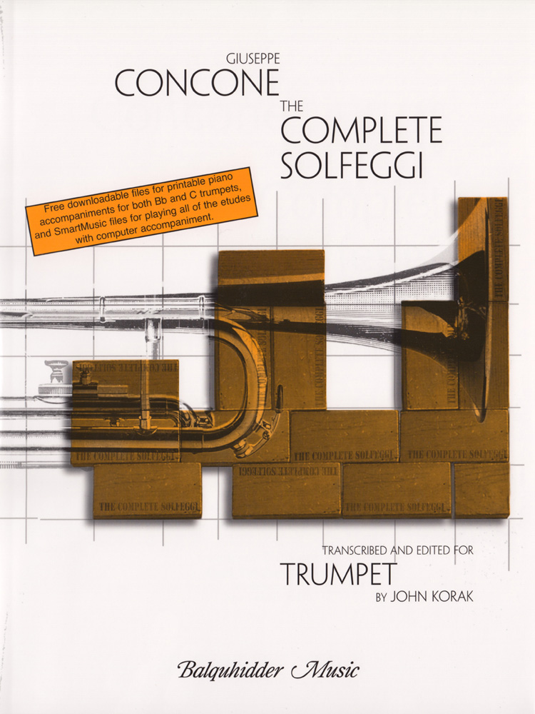 Giuseppe Concone: Complete Solfeggi (Korak): Trumpet: Instrumental Album