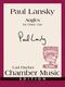 Paul Lansky: Angles for Piano Trio: Piano Trio: Score & Parts