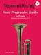 Sigmund Hering: 40 Progressive Etudes: Trumpet: Instrumental Tutor
