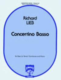 Richard Lieb: Concertino Basso: Bass Trombone: Instrumental Work