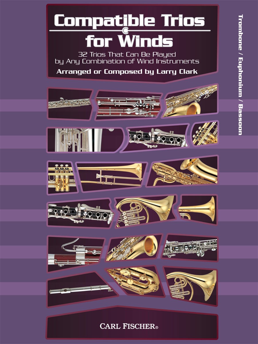 Larry Clark: Compatible Trios for Winds: Trombone: Instrumental Album