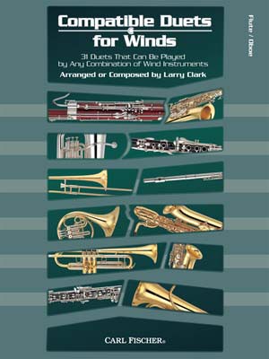 Larry Clark: Compatible Duets for Winds: Flute Duet: Instrumental Album