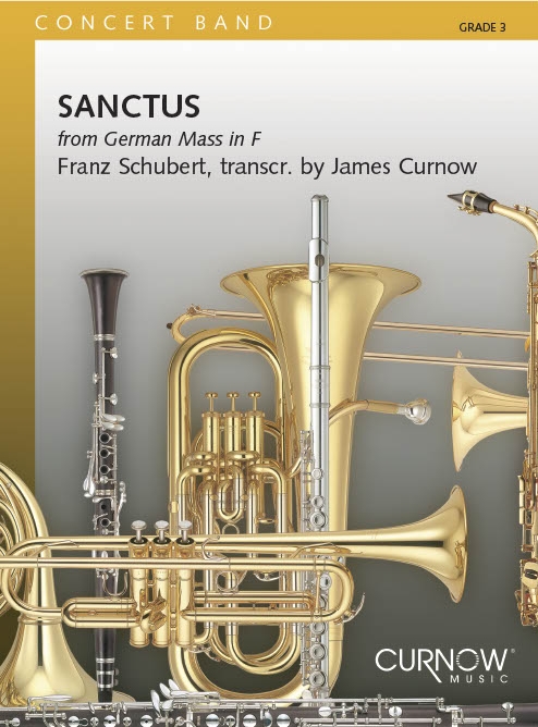 Franz Schubert: Sanctus: Concert Band: Score & Parts